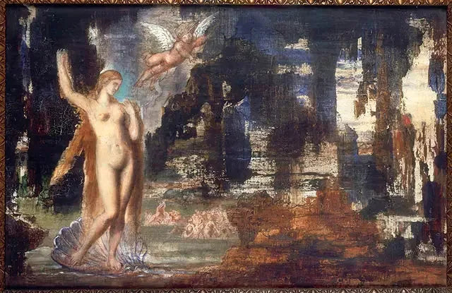 Nacimiento de Venus - Gustave Moreau