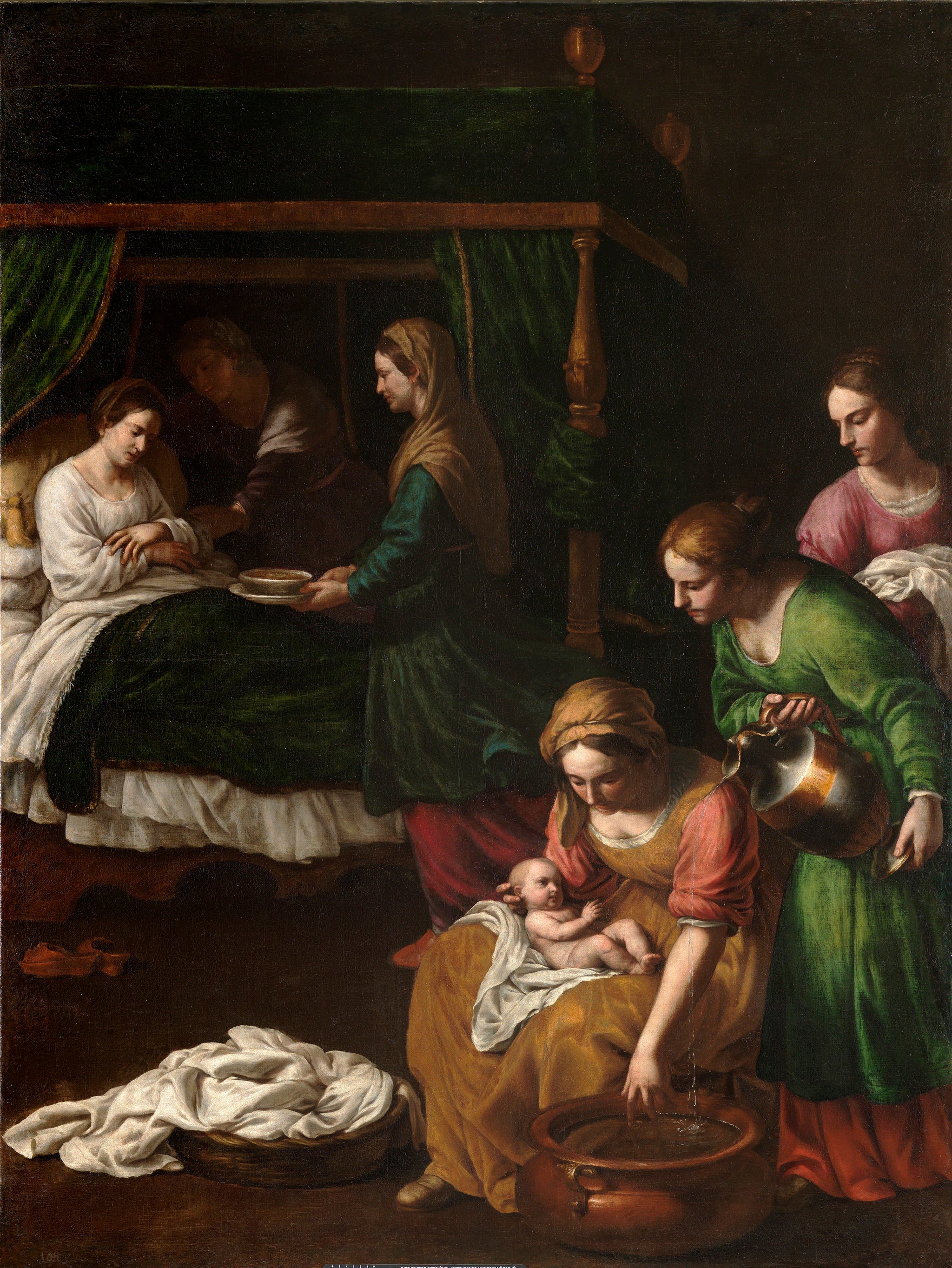 La Naissance de la Vierge - Alessandro Turchi