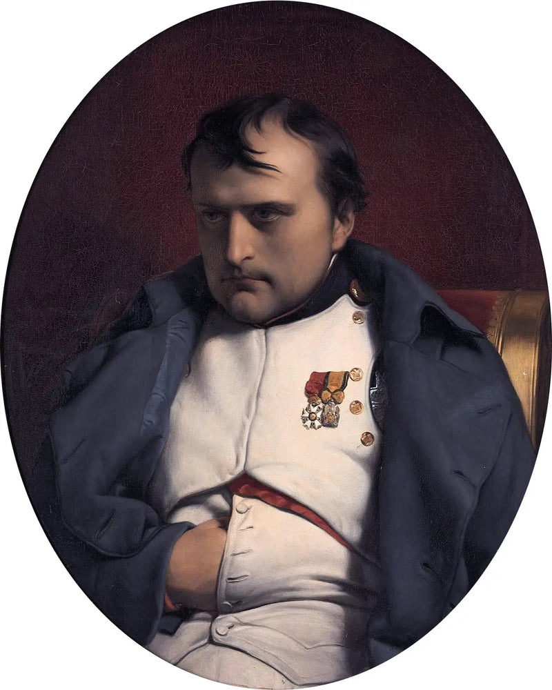 Napoleón en Fontainebleau, 31 de marzo de 1814 - Paul Delaroche