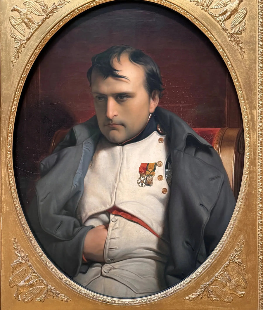 Napoleón en Fontainebleau - Paul Delaroche