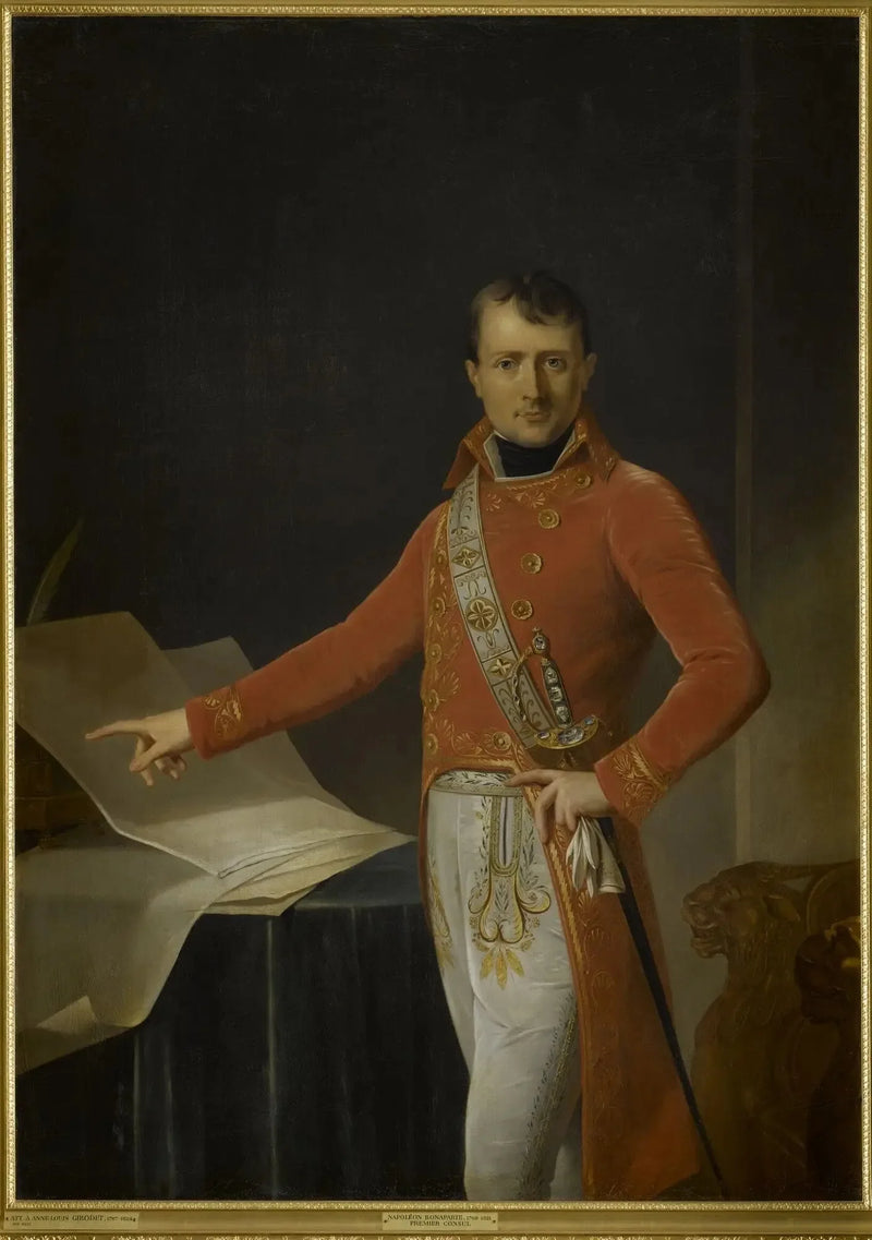 Napoleón Bonaparte entonces Primer Cónsul - Anne-Louis Girodet