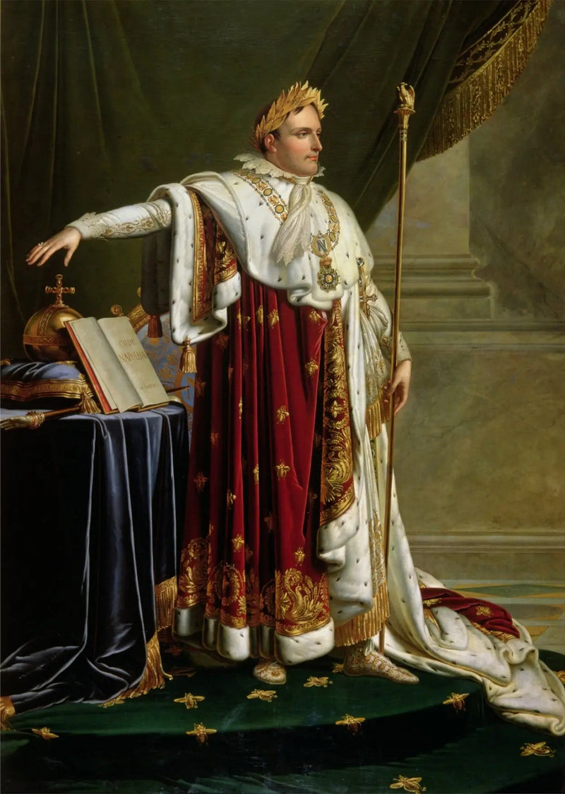 Napoleón con traje imperial - Anne-Louis Girodet