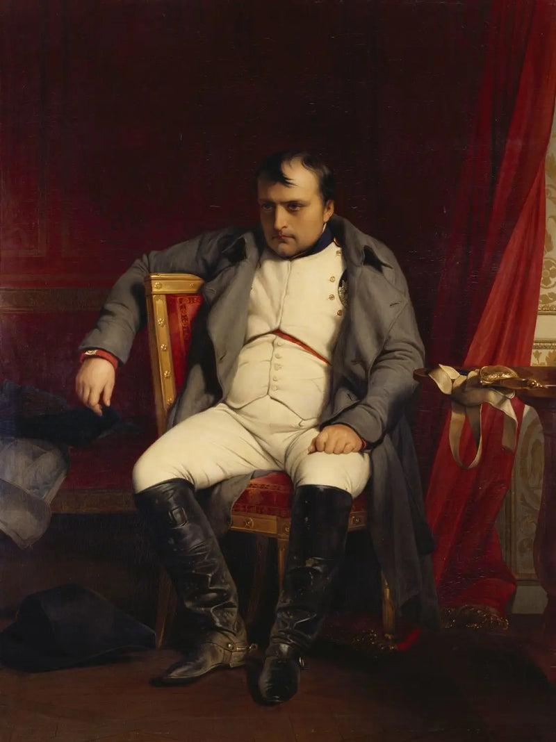 Napoleón I en Fontainebleau el 31 de marzo de 1814 - Paul Delaroche