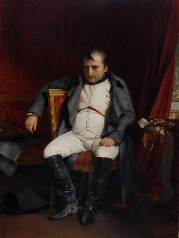 Napoleón I en Fontainebleau el 31 de marzo de 1814 - Paul Delaroche