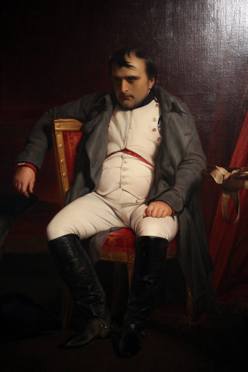 Napoleón I en Fontainebleau el 31 de marzo de 1814 - Paul Delaroche