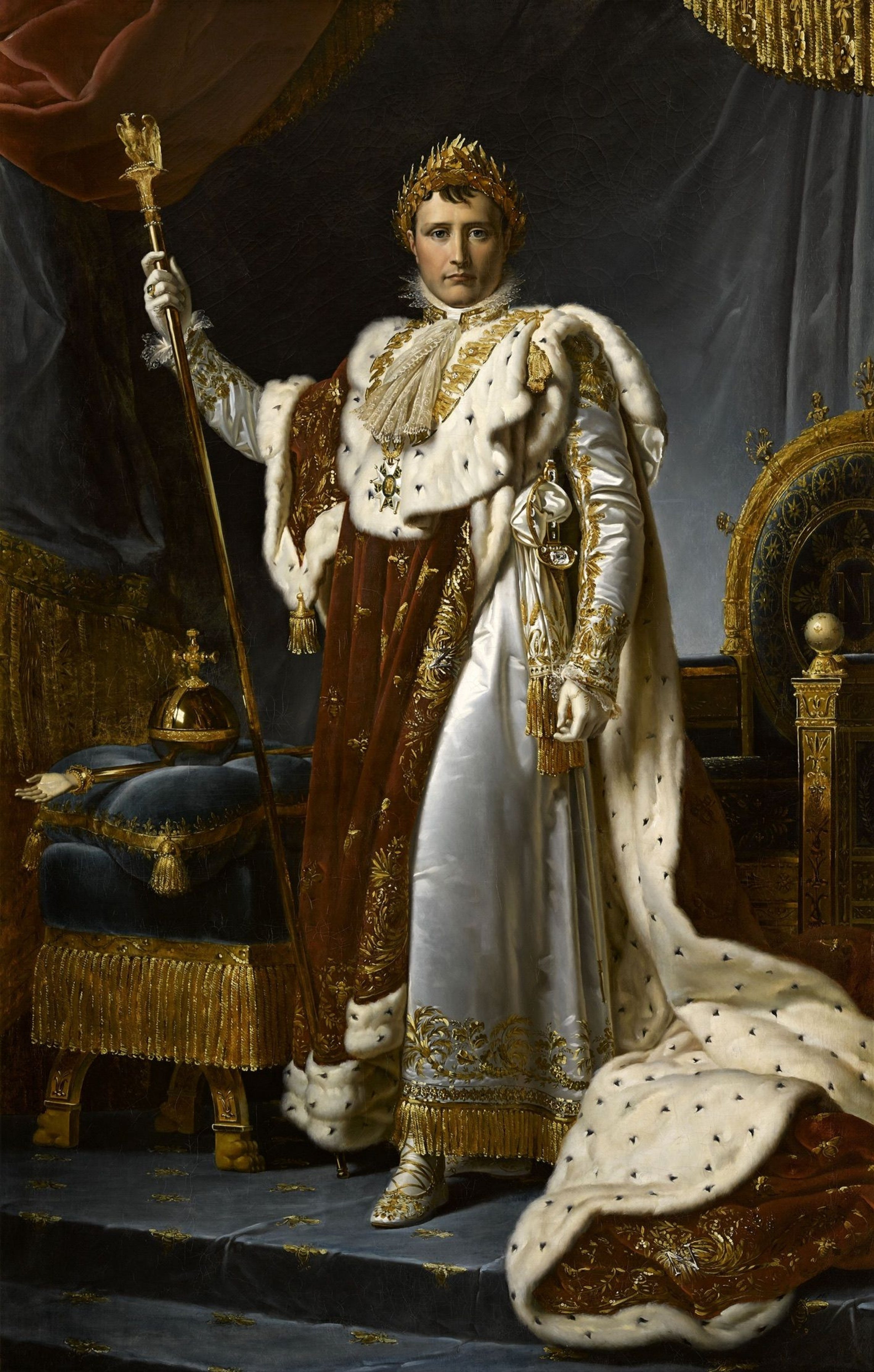 Napoléon Ier en costume du Sacre - François Gérard - Alpha Reproduction
