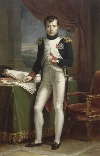 Napoleón I en uniforme de coronel de los granaderos a pie de la Guardia - François Gérard