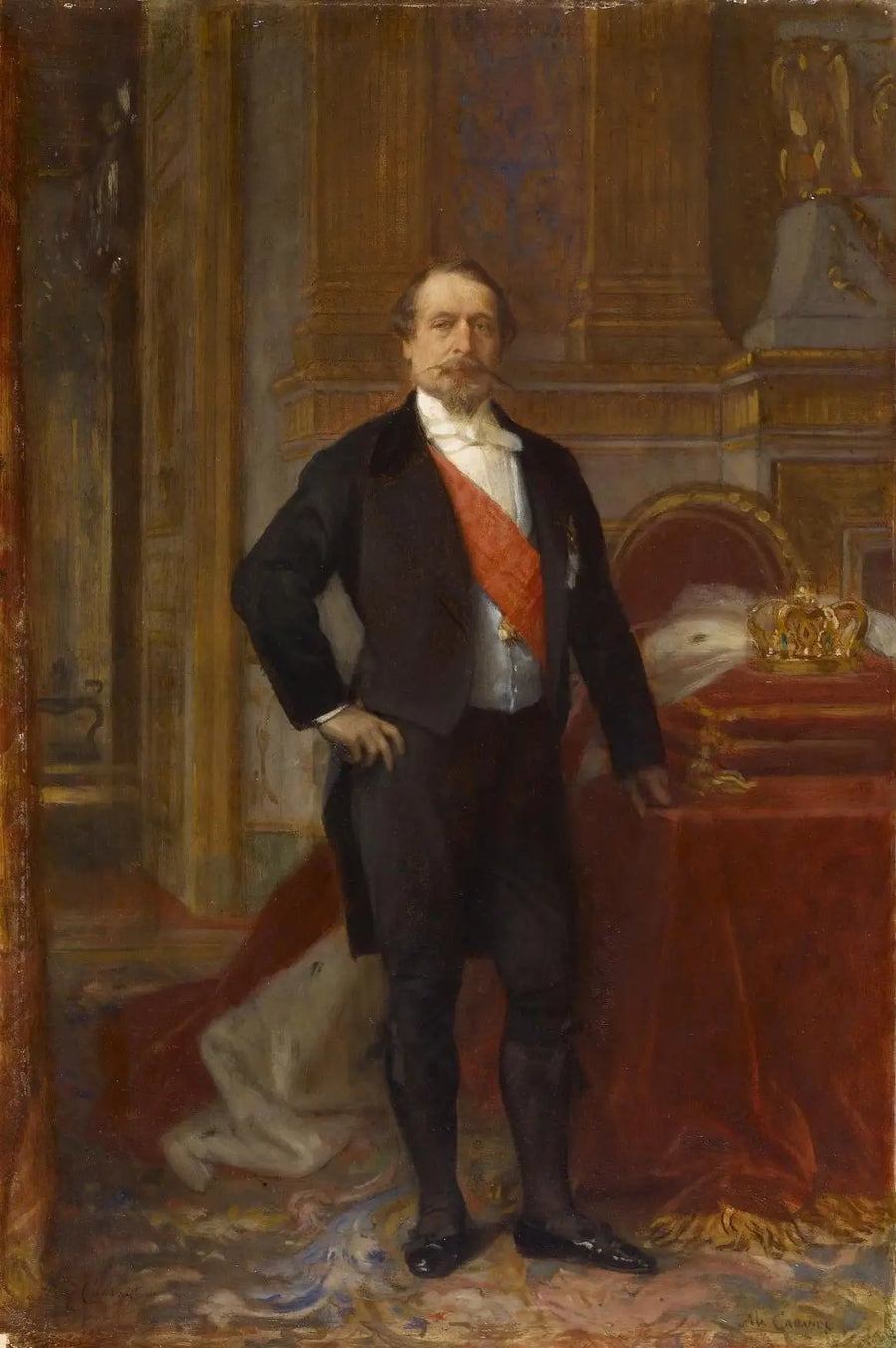 Napoleón III - Alexandre Cabanel