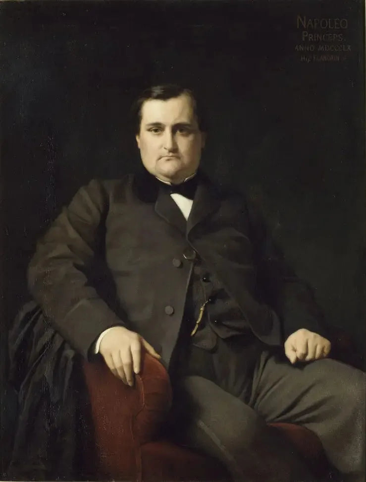 Napoleón-José-Charles-Paul Bonaparte, príncipe Napoleón - Hippolyte Flandrin