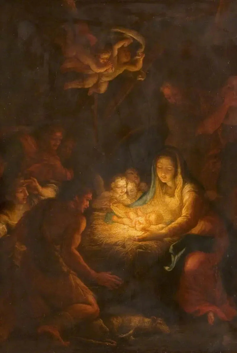 Natividad - Antonio da Correggio
