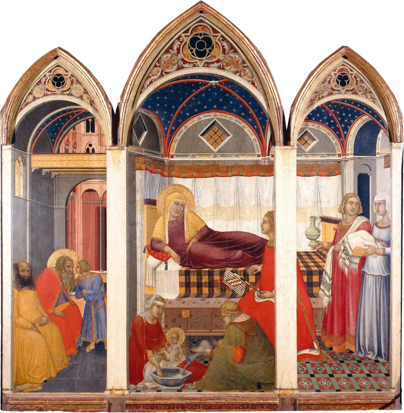 Natividad de la Virgen - Pietro Lorenzetti