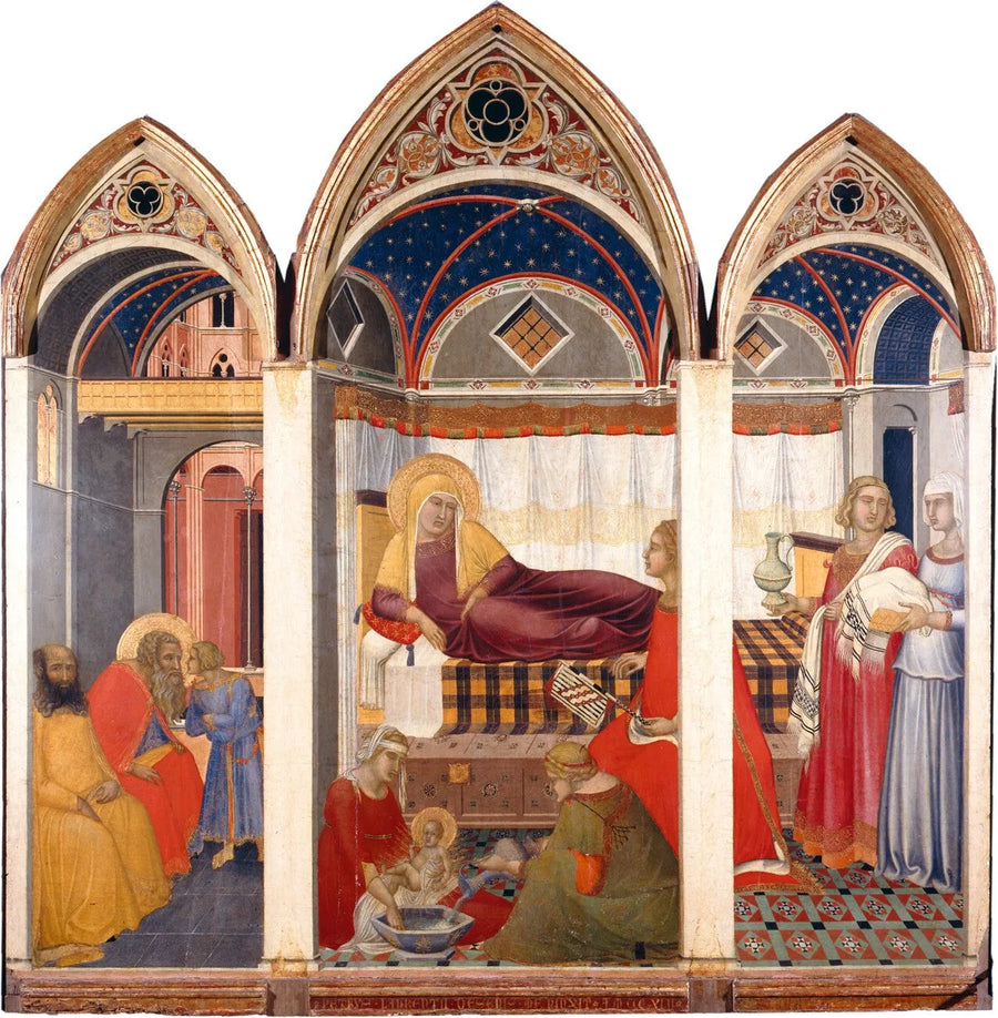 Natividad de la Virgen - Pietro Lorenzetti