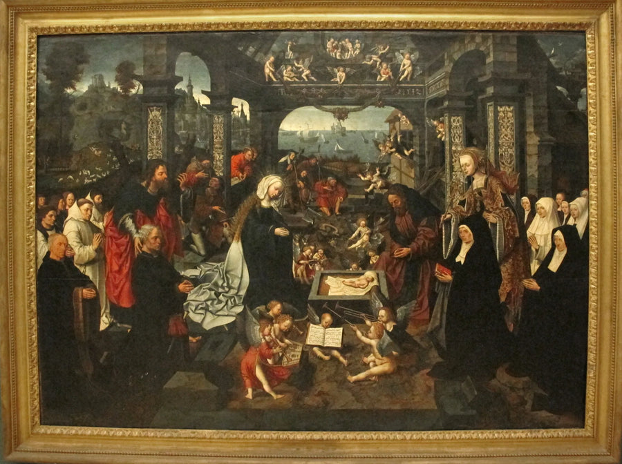 Natividad - Jacob Cornelisz van Oostsanen