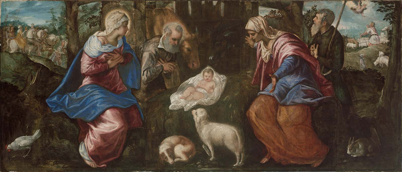Natividad - Jacopo Tintoretto
