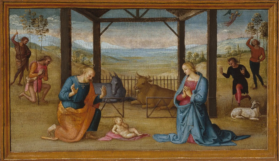Natividad - Pietro Perugino