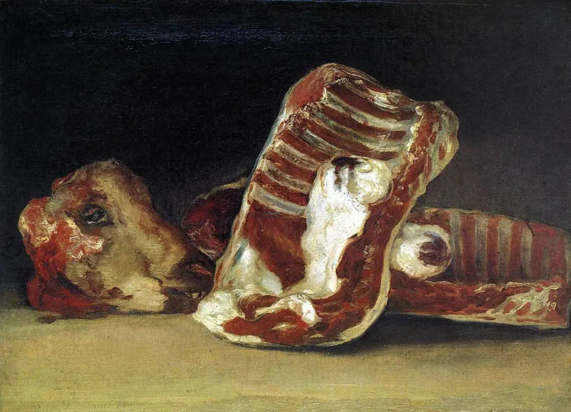 Naturaleza muerta a - Francisco de Goya