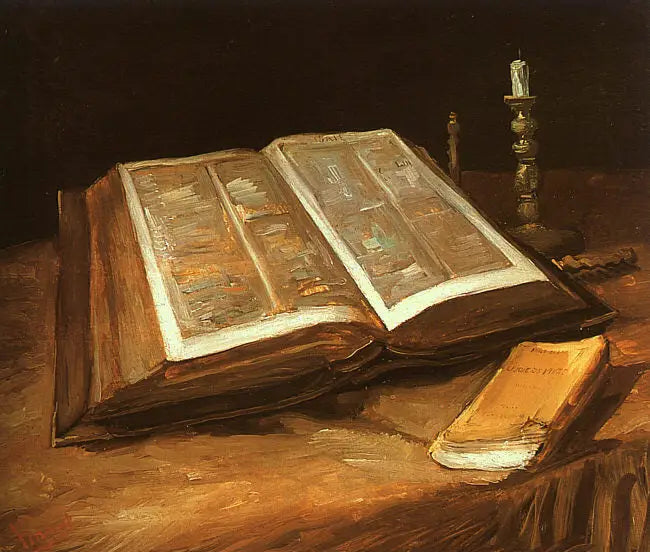 Bodegón con la Biblia - Vincent van Gogh