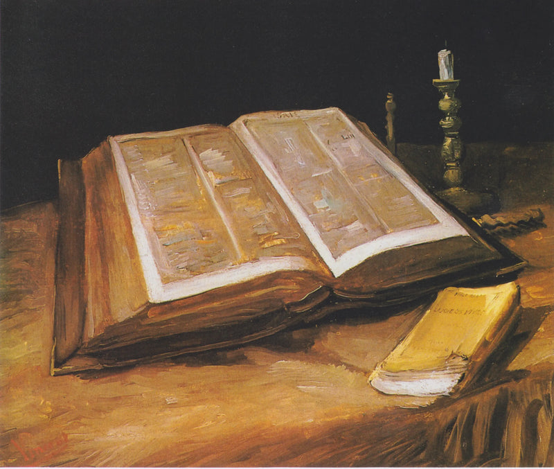 Bodegón con la Biblia - Vincent van Gogh