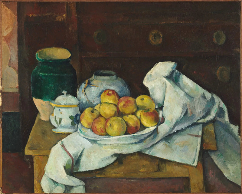 Bodegón en la cómoda - Paul Cézanne