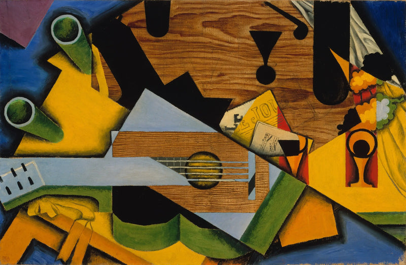 Naturaleza muerta con guitarra - Juan Gris