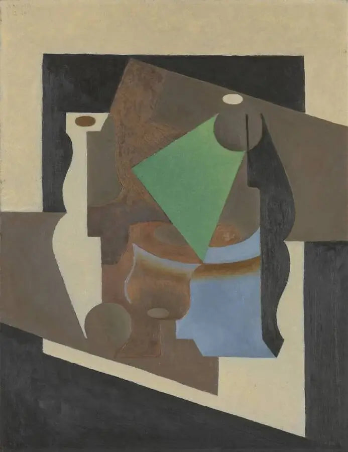 Naturaleza muerta con lámpara - Juan Gris