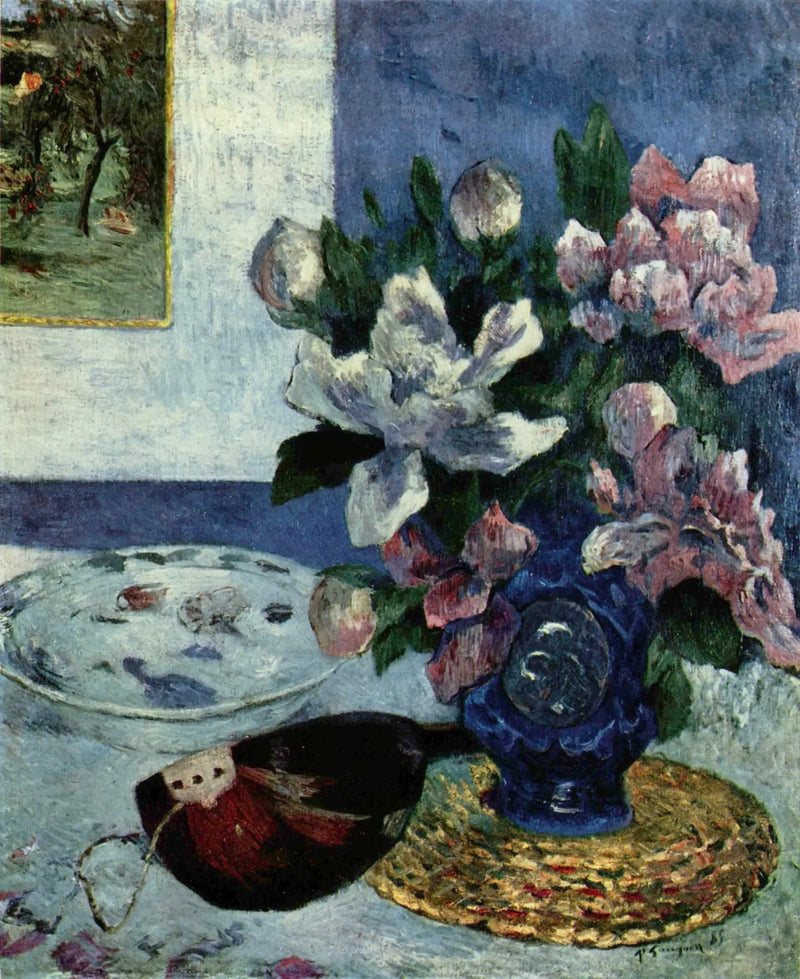Naturaleza muerta con mandolina - Paul Gauguin