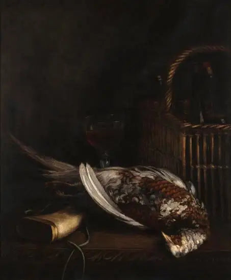 Naturaleza muerta con faisán - Claude Monet