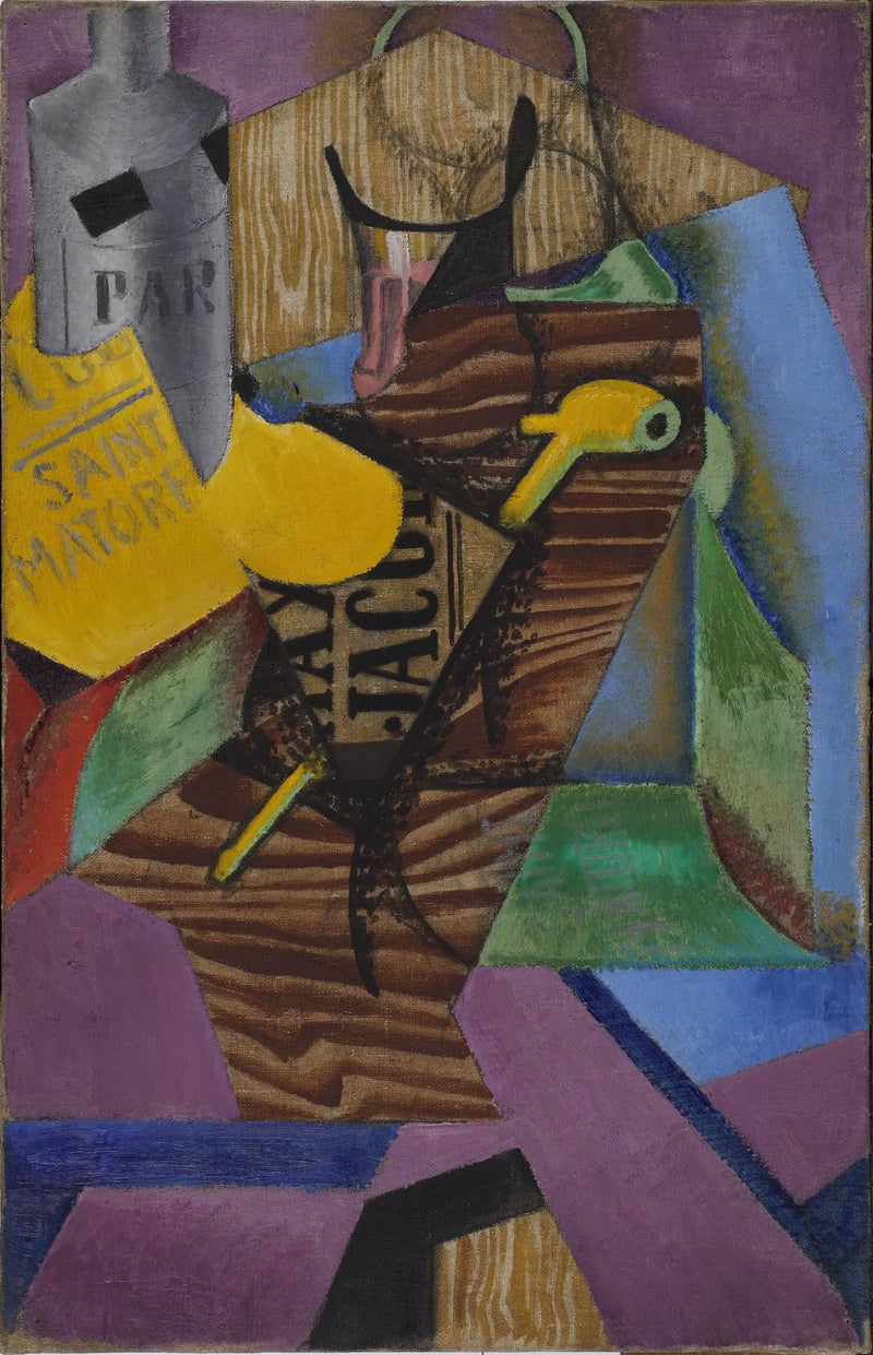 Naturaleza muerta con libro - Juan Gris