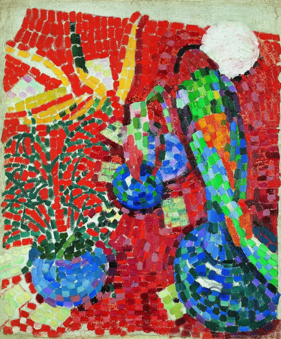 Naturaleza muerta con loro - Robert Delaunay
