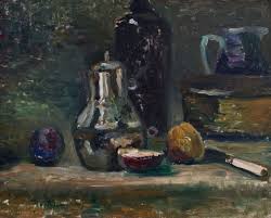 Reproduction du tableau « Nature morte au pichet - Henri Matisse » par Alpha Reproduction en peinture à l’huile