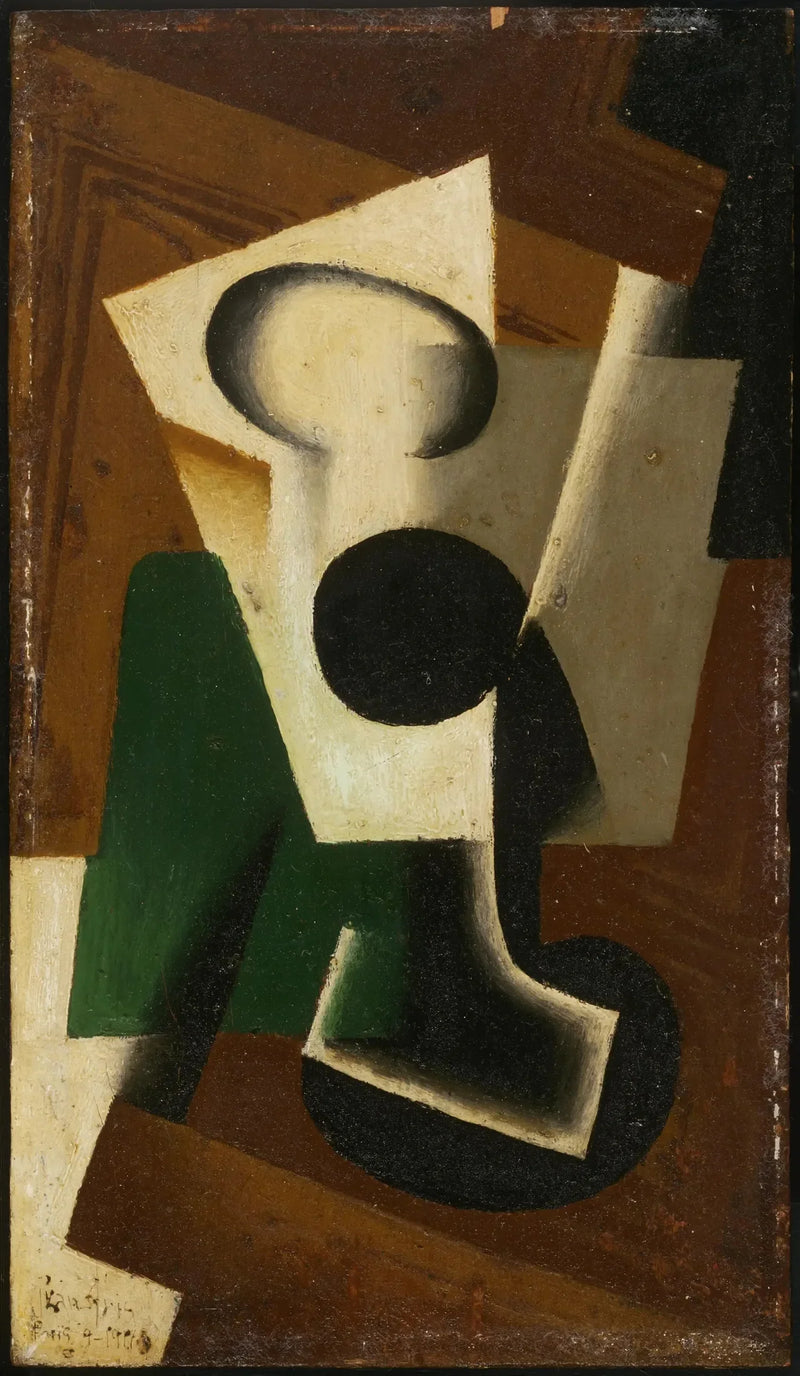 Naturaleza muerta con vaso - Juan Gris