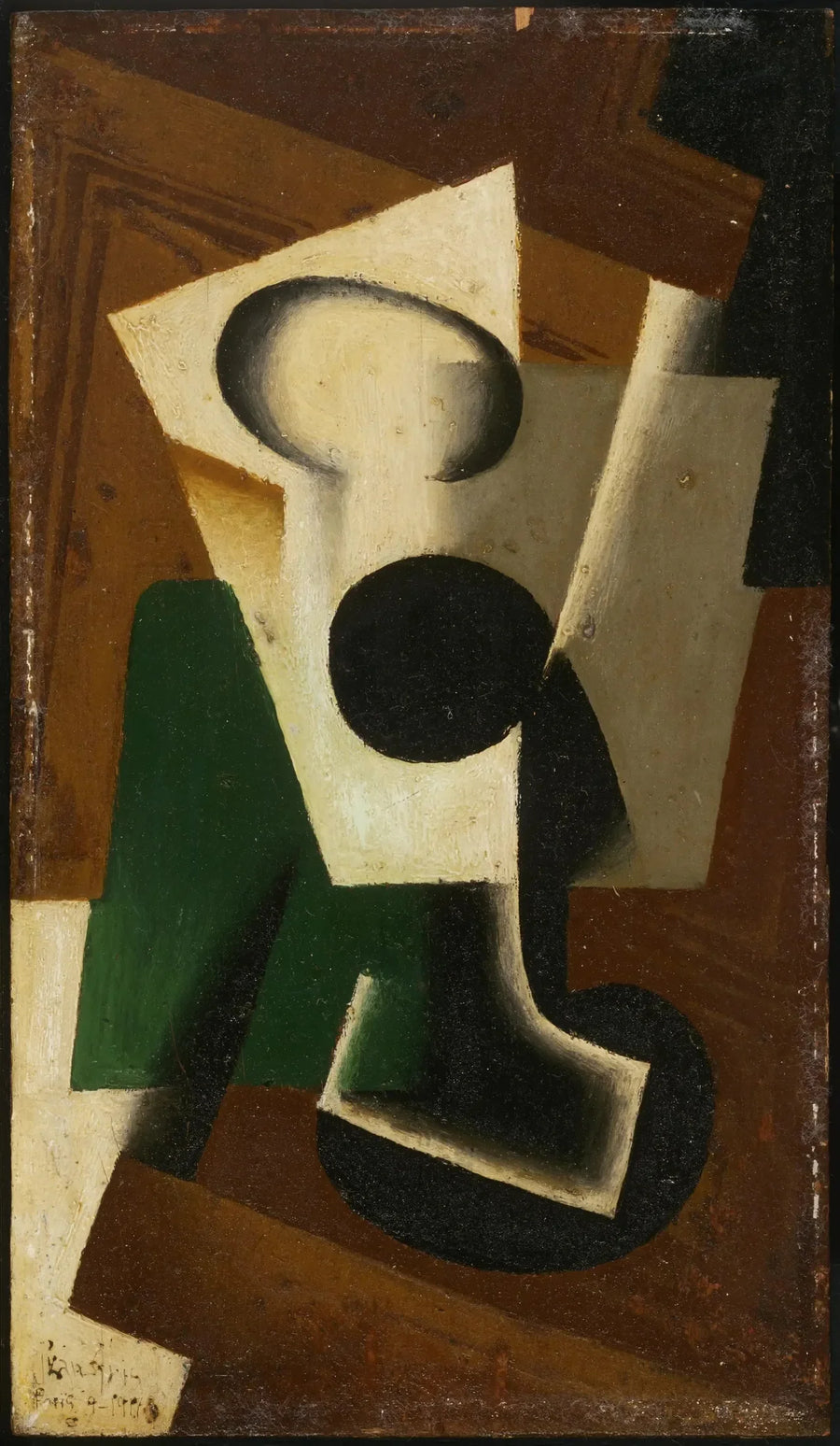 Naturaleza muerta con vaso - Juan Gris