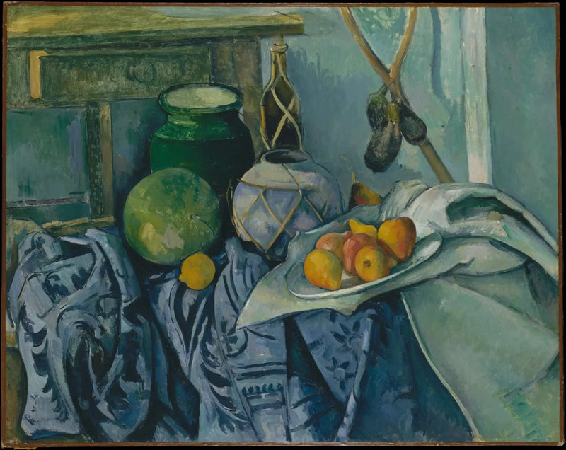 Bodegón con berenjenas - Paul Cézanne