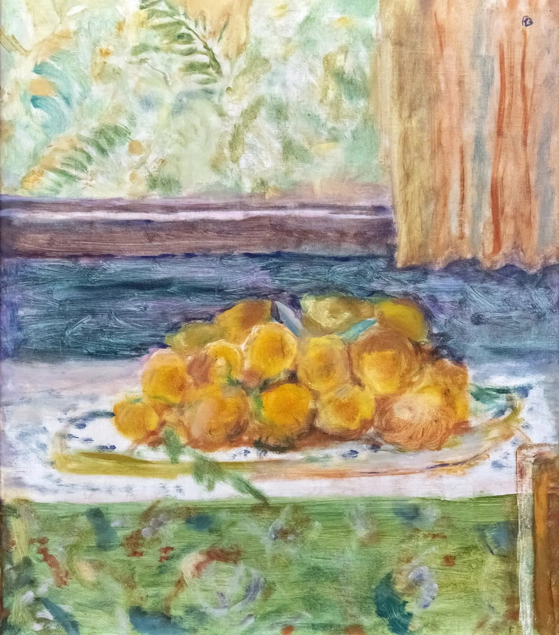 Naturaleza muerta con limones - Pierre Bonnard