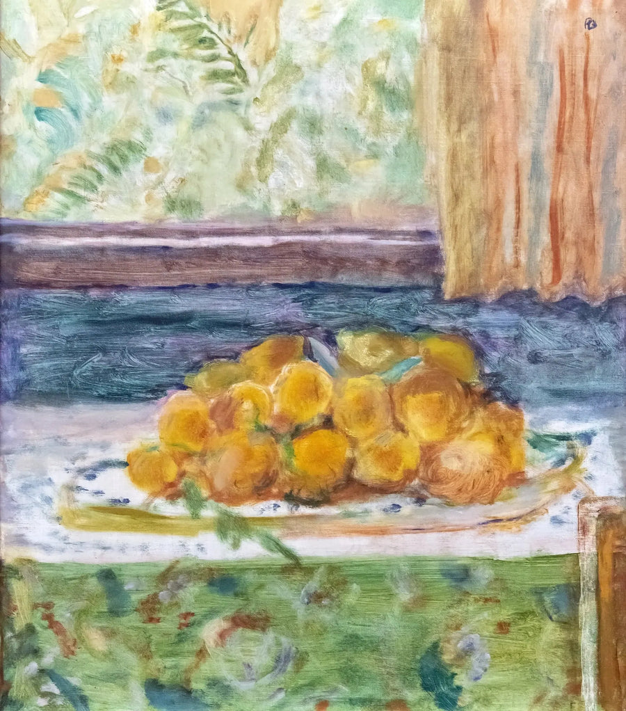 Naturaleza muerta con limones - Pierre Bonnard
