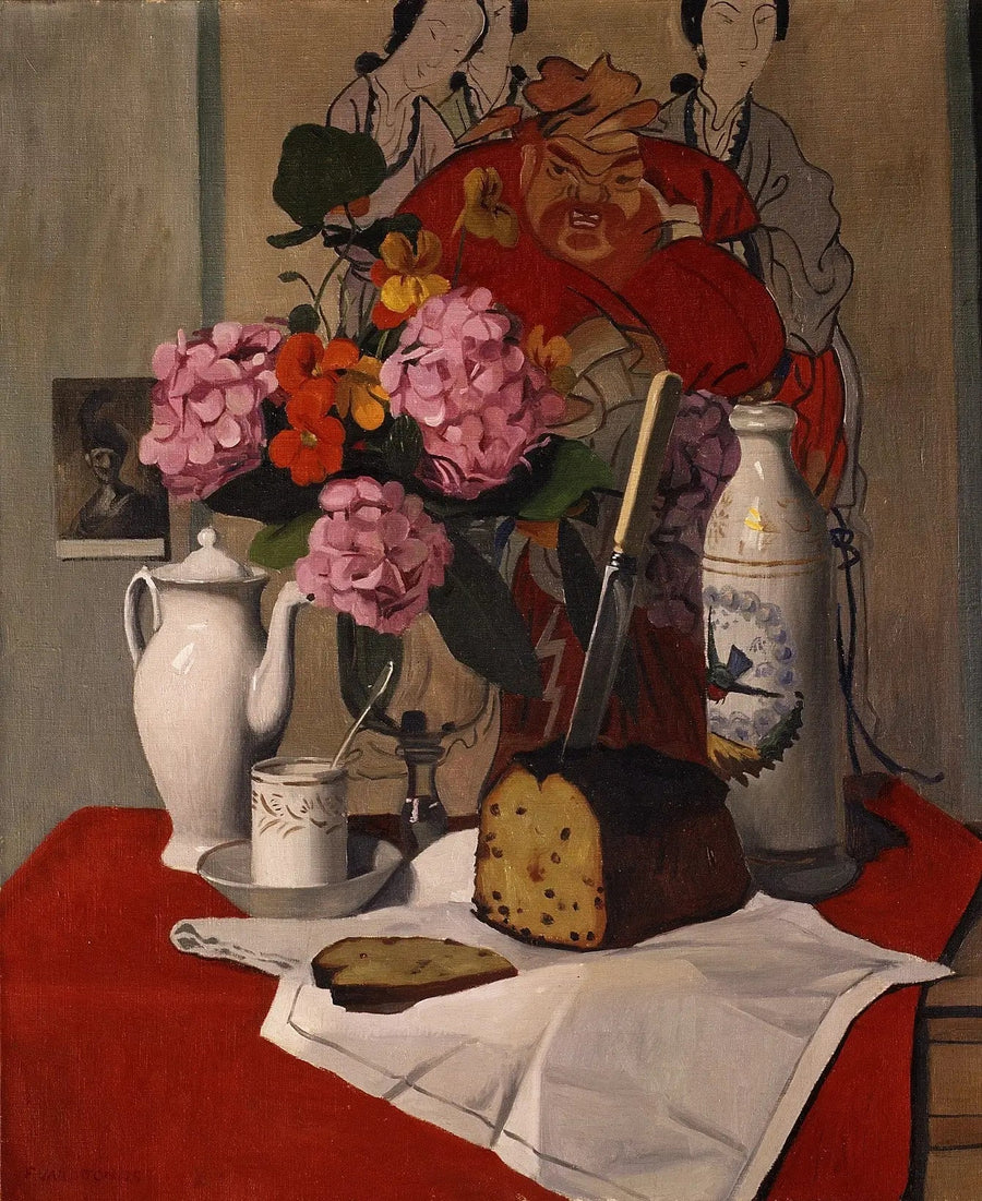 Naturaleza muerta con flores - Félix Vallotton