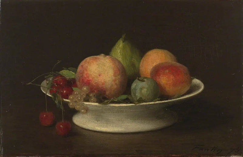 Naturaleza muerta con frutas - Henri Fantin-Latour