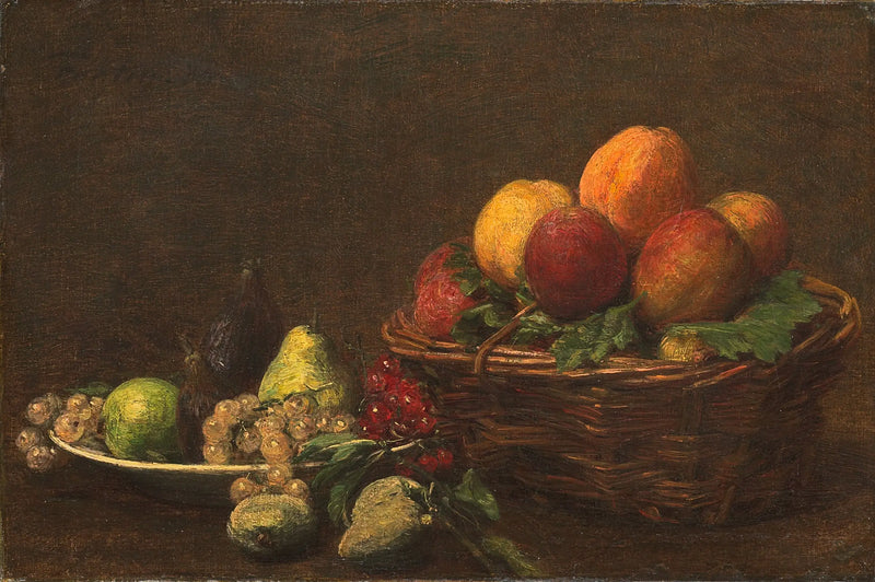 Naturaleza muerta con frutas - Henri Fantin-Latour