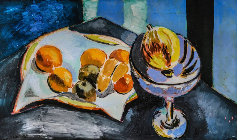 Naturaleza muerta con frutas - Henri Matisse