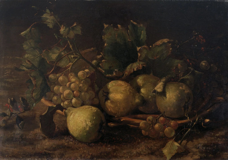 Naturaleza muerta con frutas - Théodore van Rysselberghe