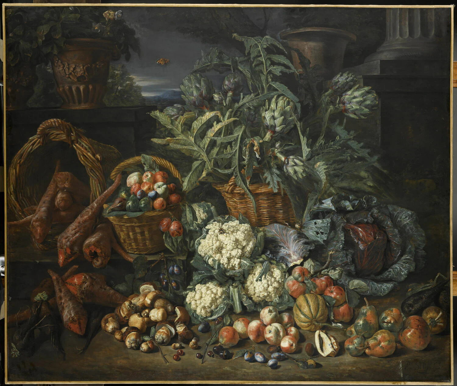 Nature morte aux légumes et fruits - Pieter Snyers