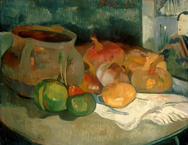 Naturaleza muerta con cebollas - Paul Gauguin
