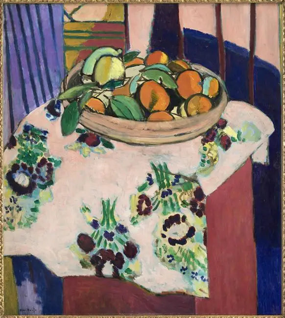 Naturaleza muerta con naranjas - Henri Matisse