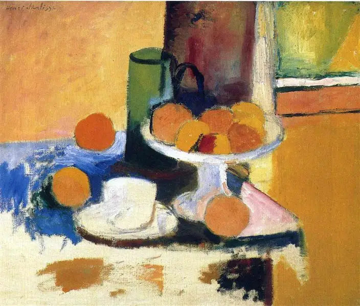 Naturaleza muerta con naranjas - II - Henri Matisse