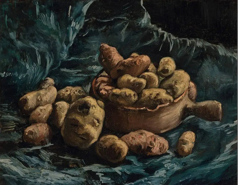 Naturaleza muerta con patatas - Vincent van Gogh