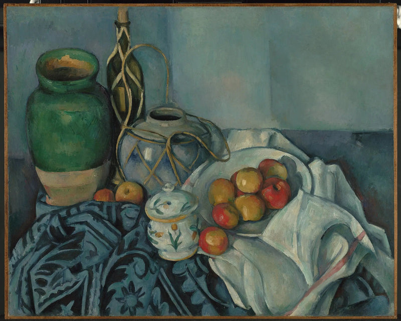 Bodegón con manzanas - Paul Cézanne