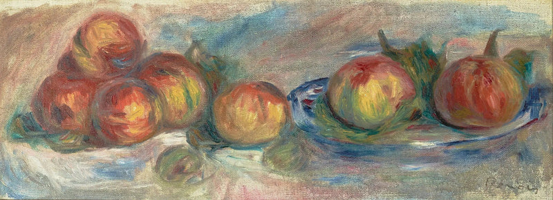 Naturaleza muerta con manzanas - Pierre-Auguste Renoir