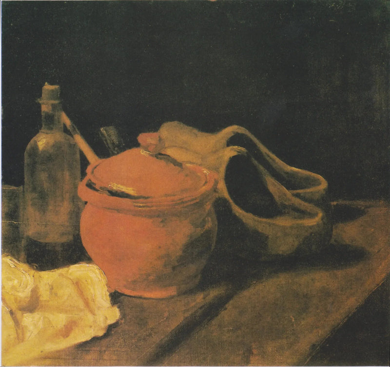 Naturaleza muerta con zuecos - Vincent van Gogh