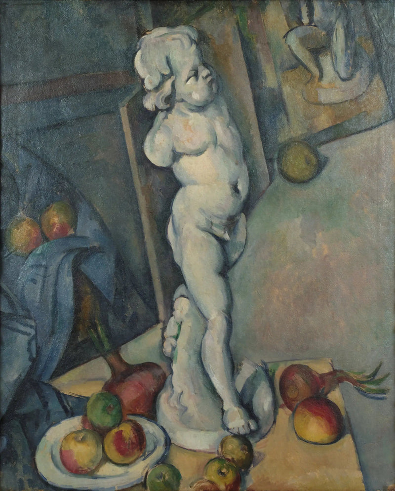 Bodegón con amor en yeso - Paul Cézanne