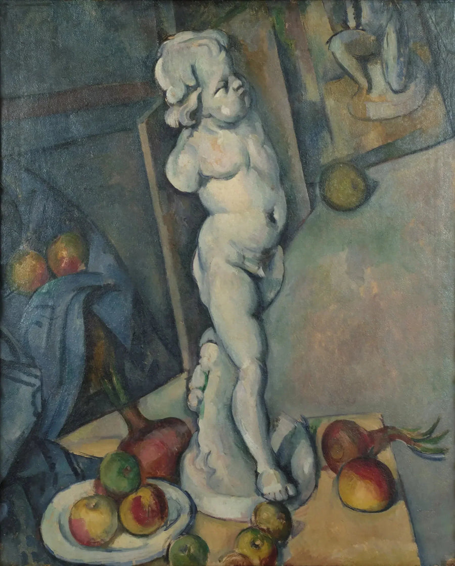 Bodegón con amor en yeso - Paul Cézanne